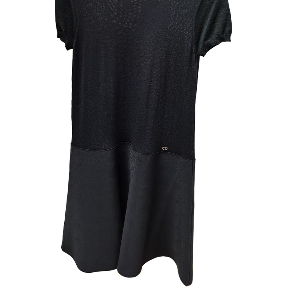 DIOR Short-Sleeved Dresses Women's Black