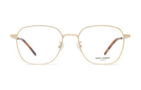 SAINT LAURENT Logo-engraved Square-frame Glasses