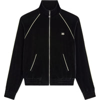 CELINE Triomphe Tracksuit Jacket In Velvet Jersey