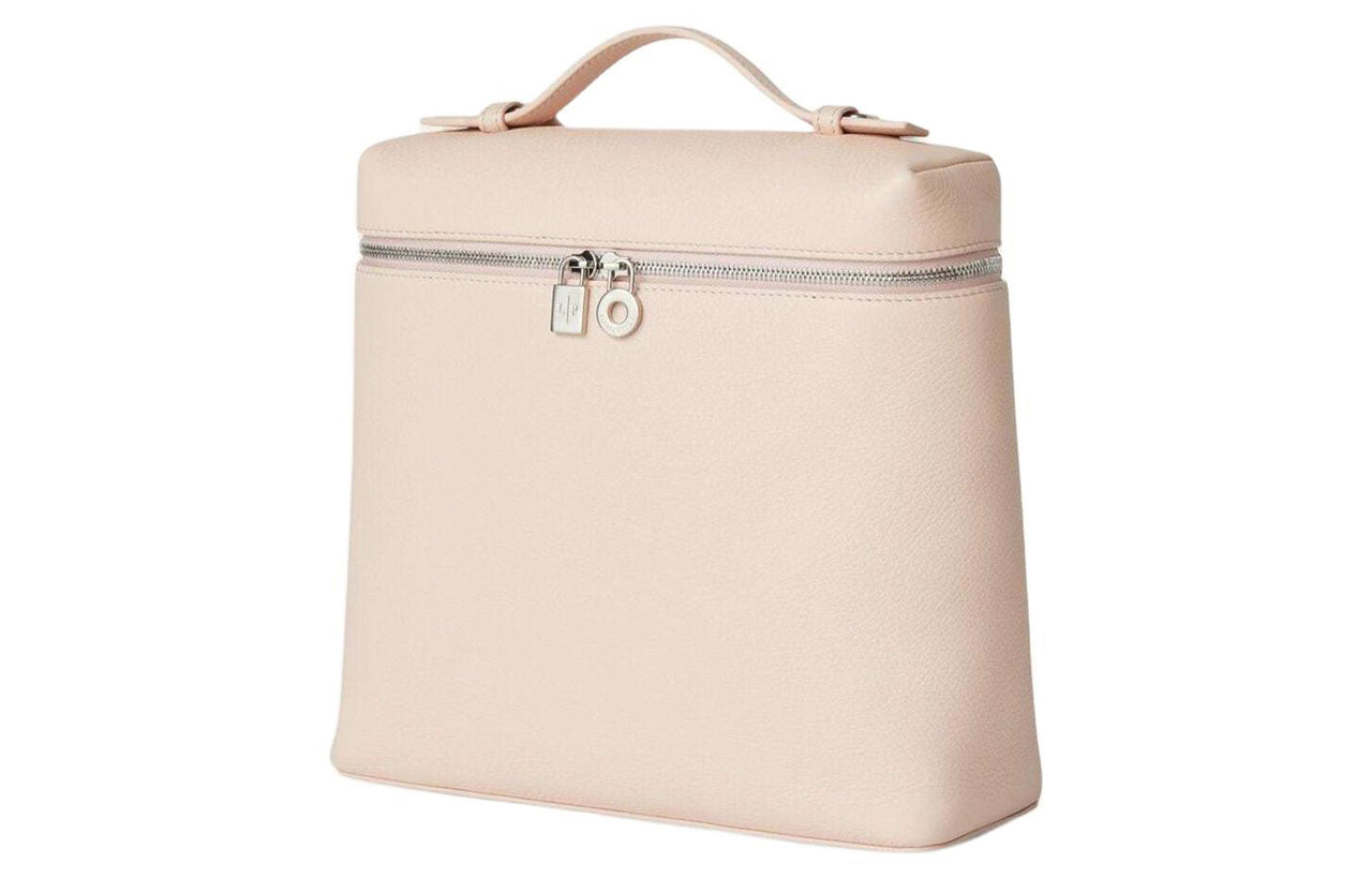 Loro Piana ExtraPocket Calfskin Tofu Bag Backpack Women's Campania Marble Color