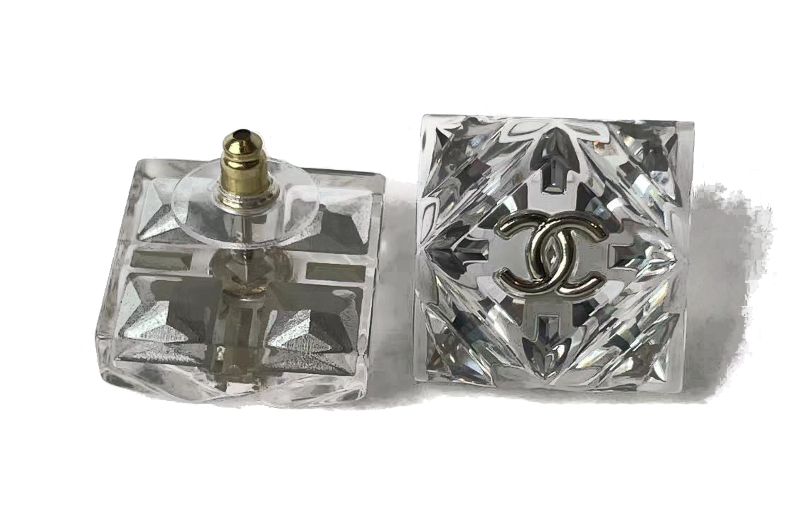 CHANEL Earrings Women's Gold