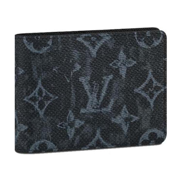 LOUIS VUITTON Monogram Pastel Noir Canvas Multple Wallet