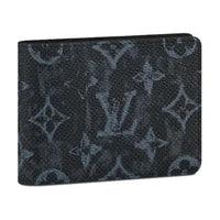 LOUIS VUITTON Monogram Pastel Noir Canvas Multple Wallet