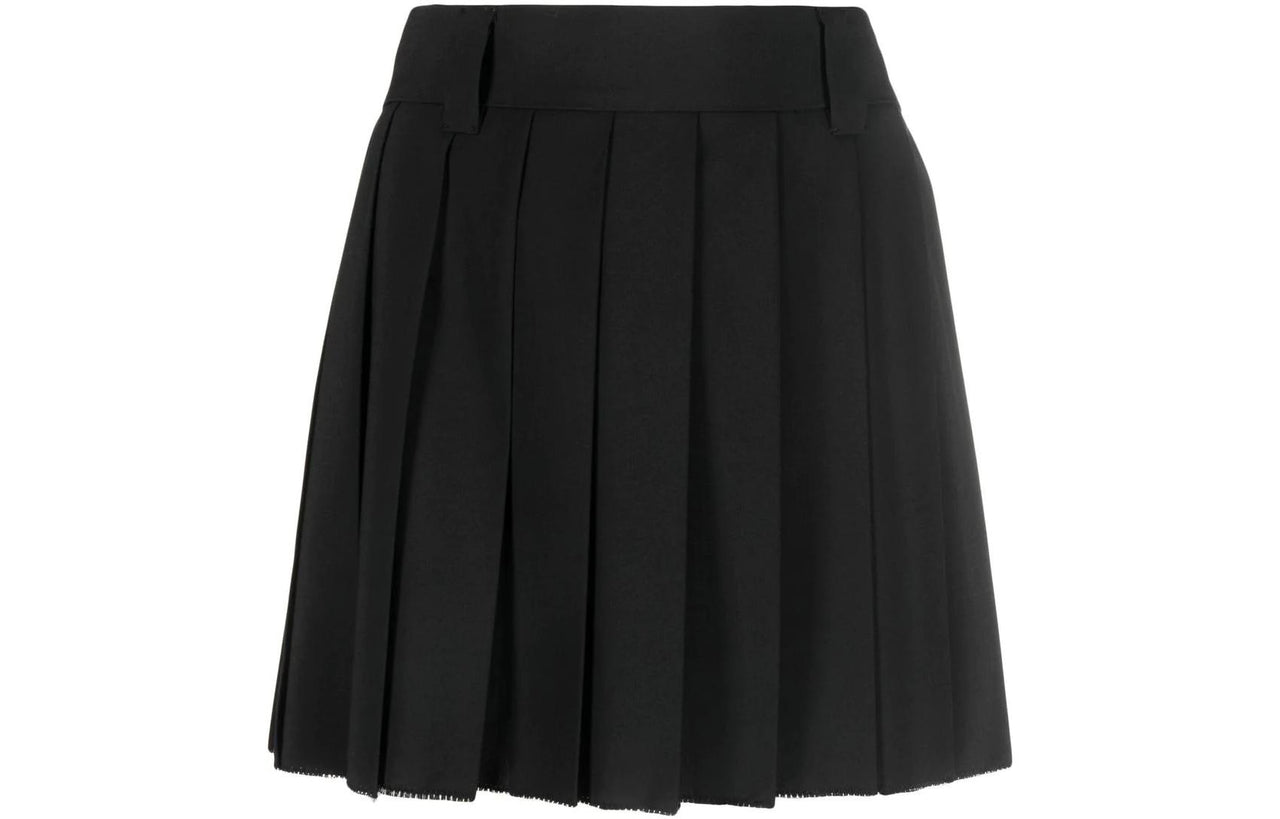 MIU MIU SS22 Casual Short Skirts Women's Black