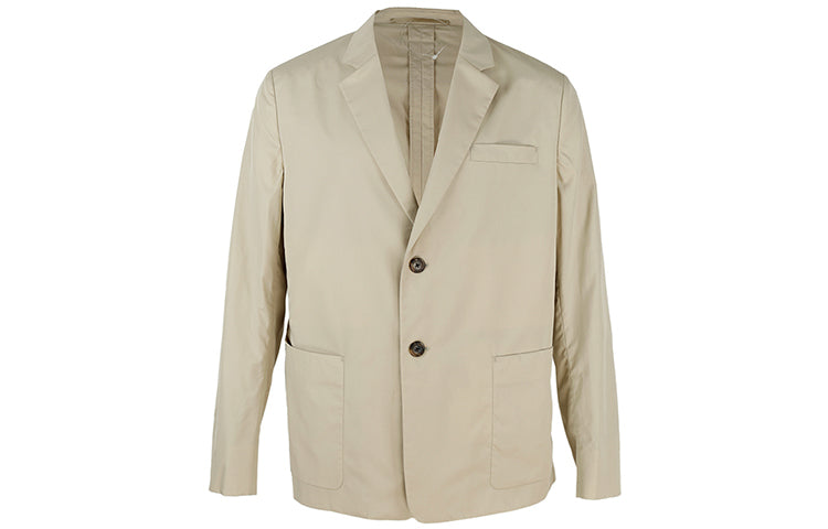 PRADA Business Suits Coats Men's Khaki