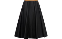 PRADA SS24 Casual Long Skirts Women's Black