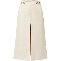 LOUIS VUITTON Chain Detail A-Line Skirt