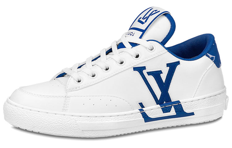 LOUIS VUITTON Charlie Skateboard Shoes Women's Blue White
