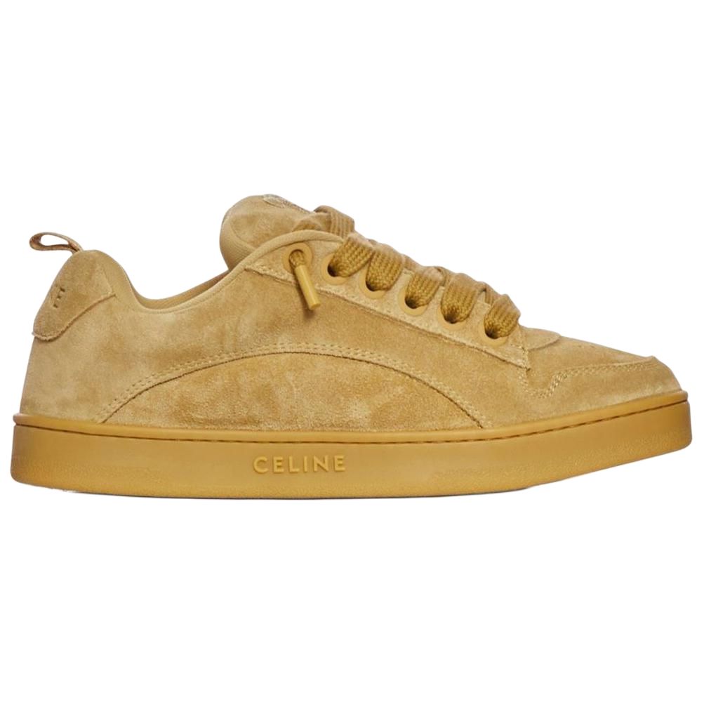 CELINE Low Top Skateboard Shoes Women's Yellow