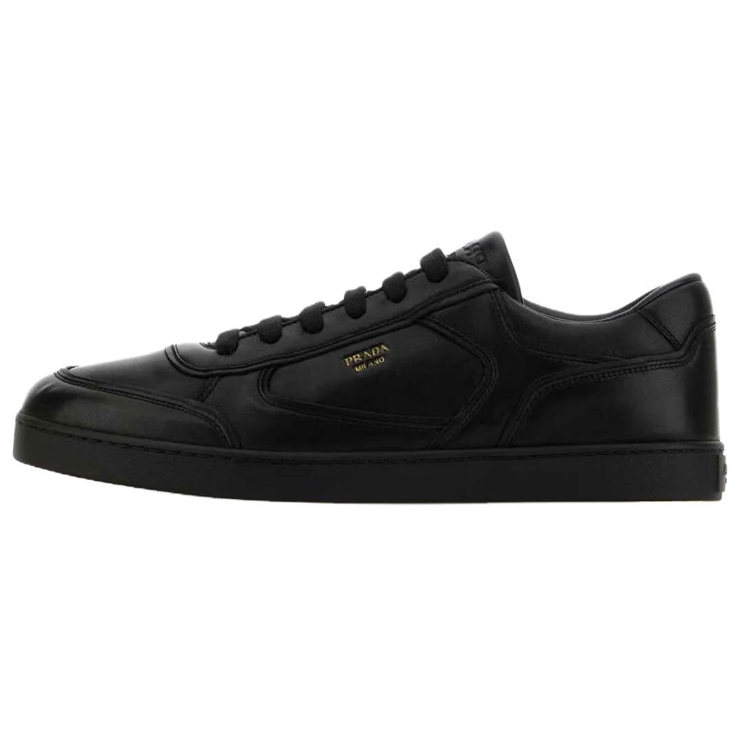 PRADA Low Top Skateboard Shoes Men's Black