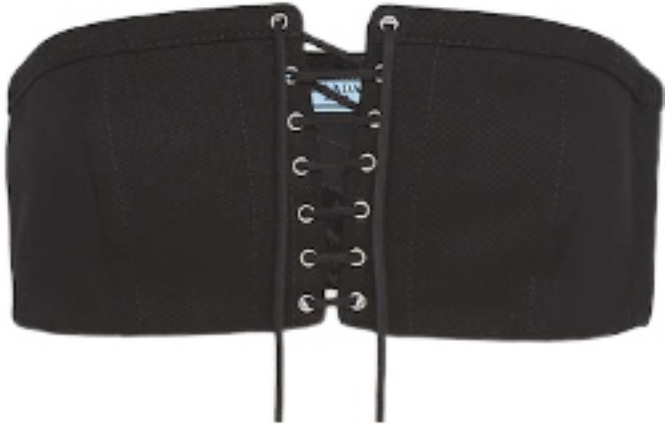 PRADA FW22 Strapless Top Women's Black