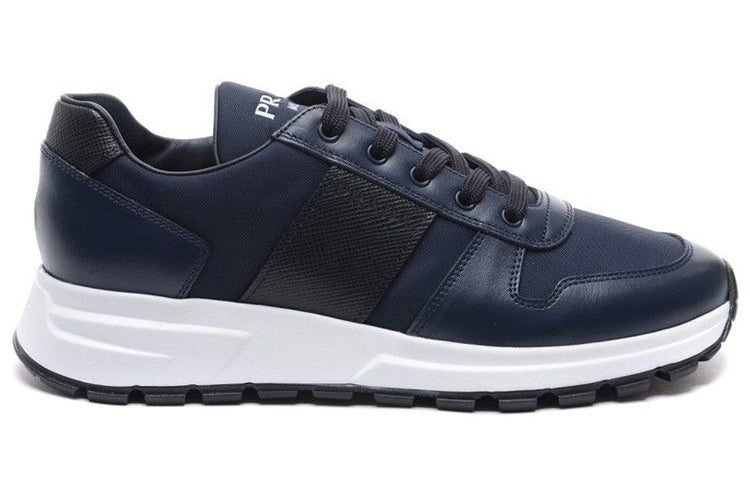 PRADA Low-Top Sports Casual Shoes Men's Blue