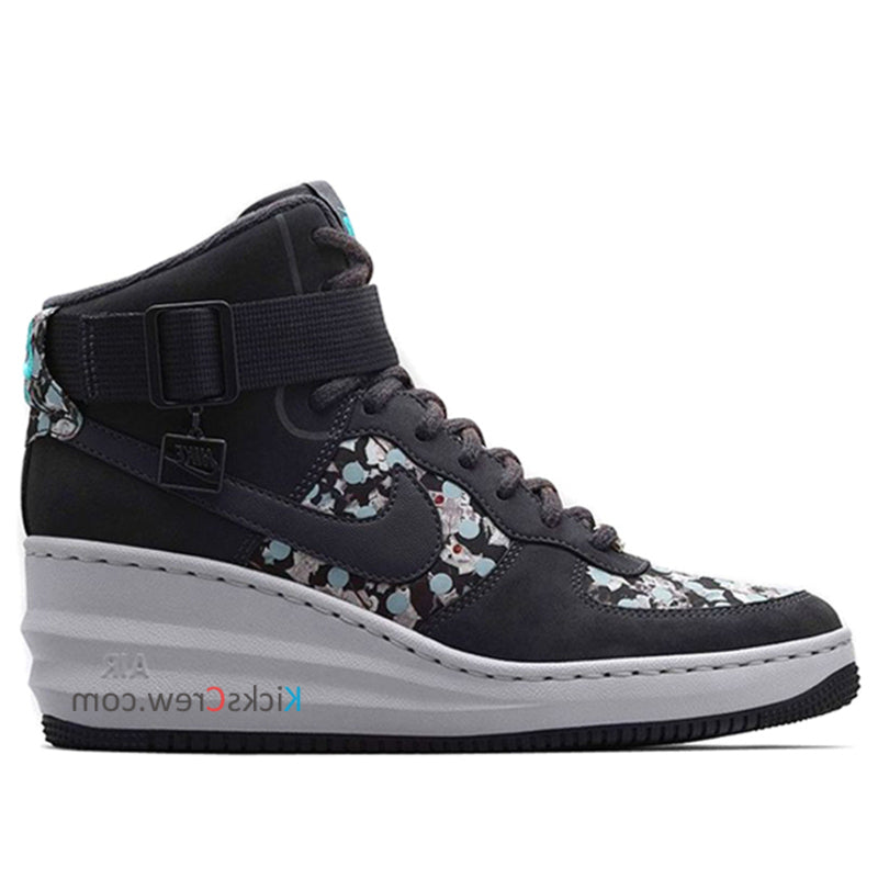 (WMNS) Nike Lunar Force 1 Sky Hi LIB 'Dark Ash Dark Ash' 706664-200