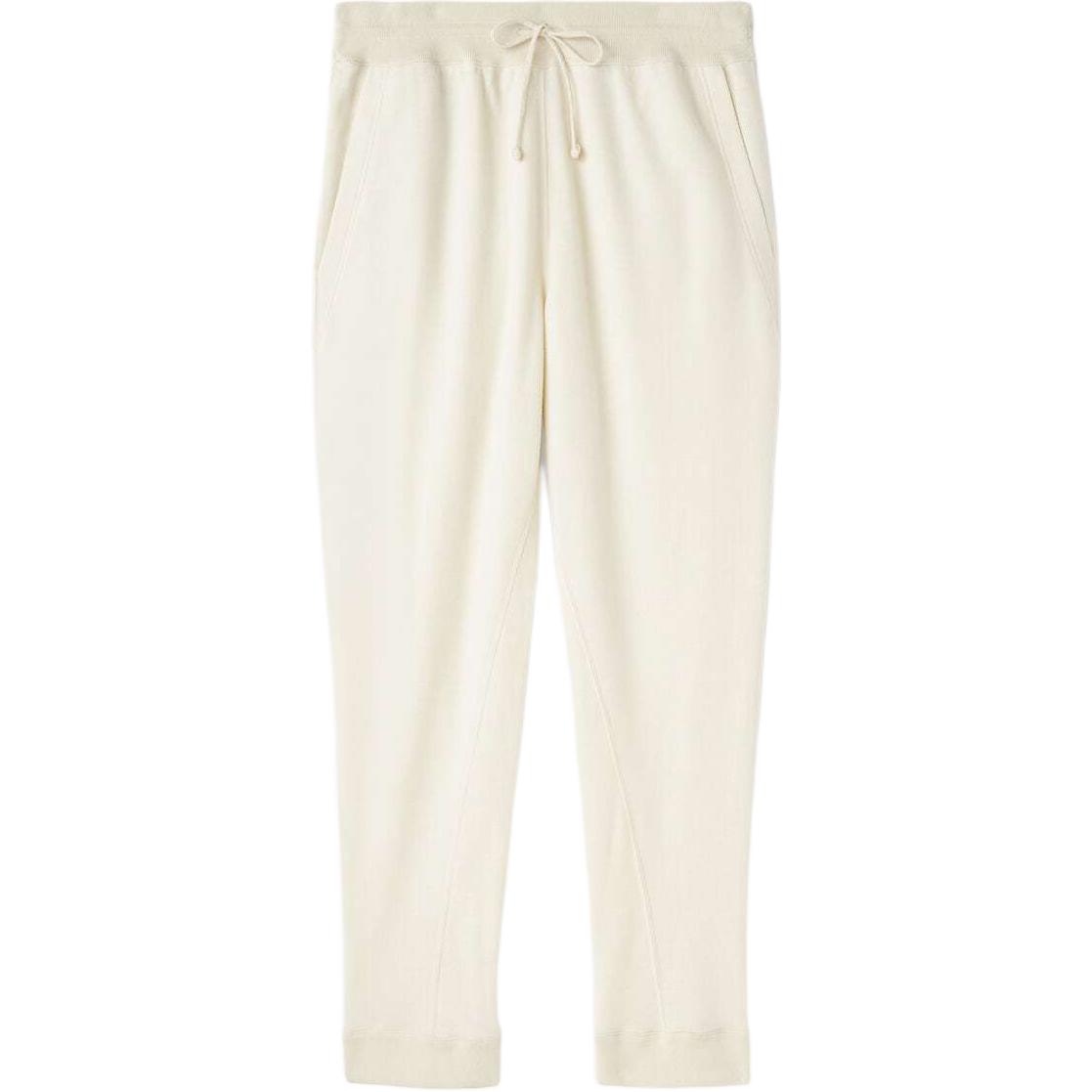 Loro Piana Cocooning FW24 Knitted Sweatpants Men's Vanilla Ivory