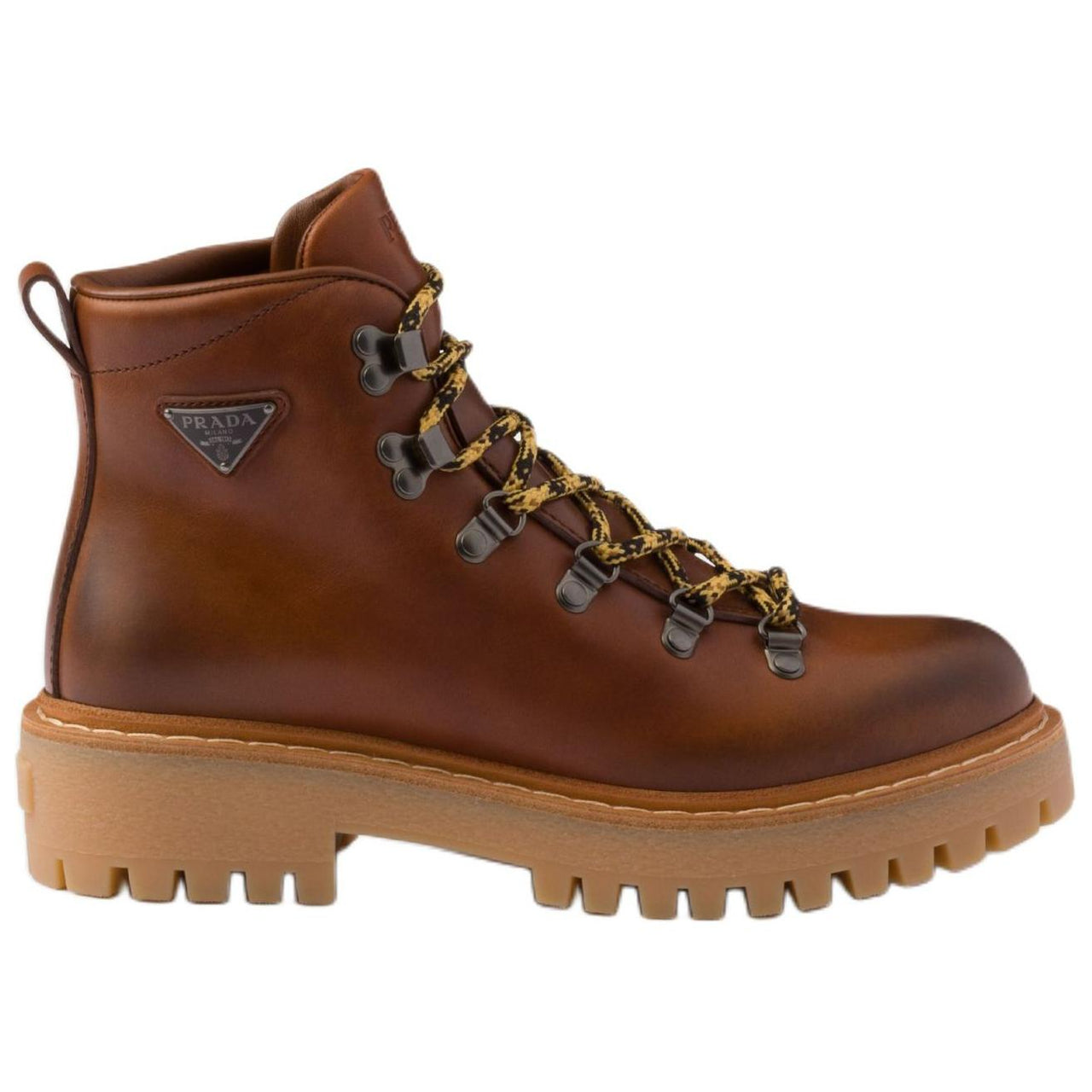 PRADA Outdoor Boots 4.5cm Women's Brown