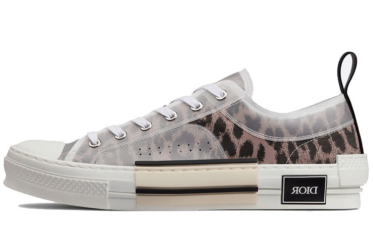 DIOR B23 Low Top Brown Leopard