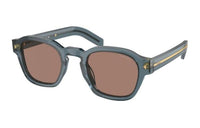 PRADA Eyewear Logo striped Arms Square frame Sunglasses