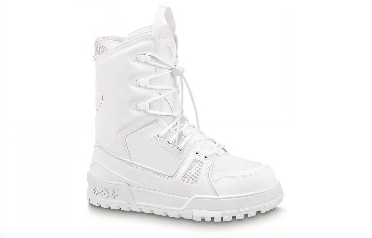 LOUIS VUITTON Warm Snow Boots Men's White