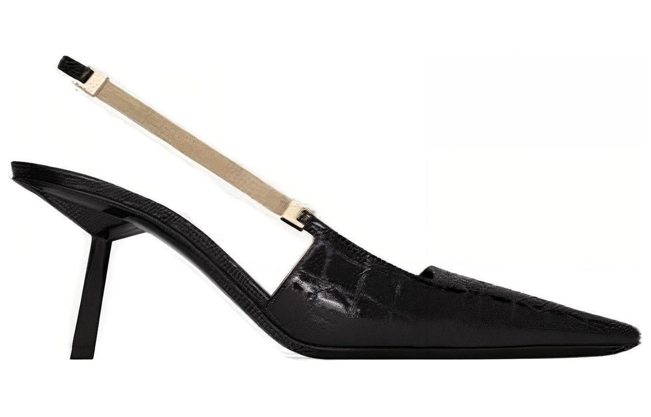 SAINT LAURENT Blake Slingback Pumps