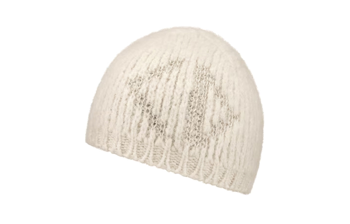 DIOR Alpaca, Sheep Wool, Polyamide, Viscose, Polyester Film Fiber Beanies Kids' White