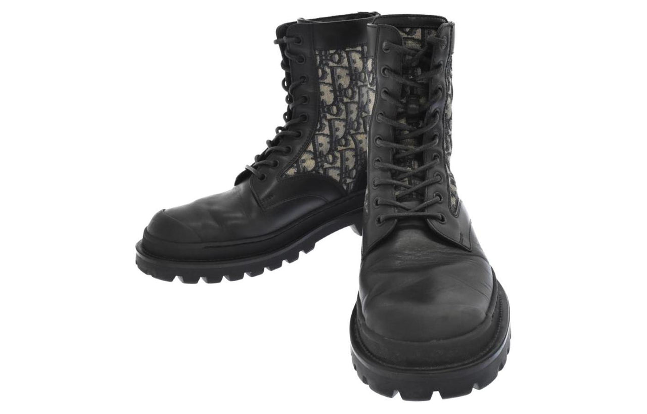 DIOR Explorer Martin Boot Men's Beige Black