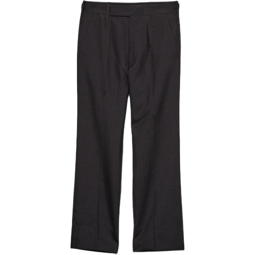 PRADA SS25 Casual Pants Men's Coal Gray