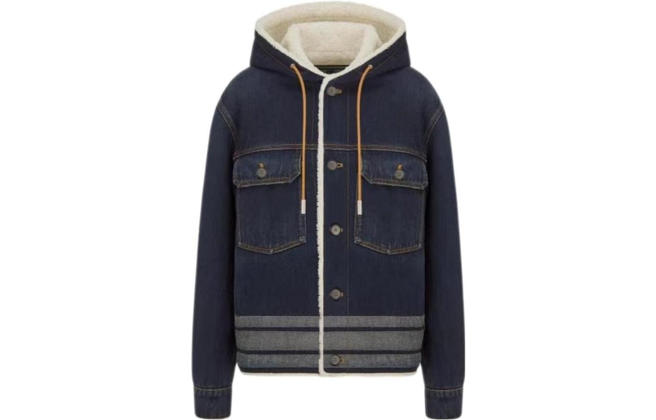 DIOR Denim Jacket Women's Denim Blue