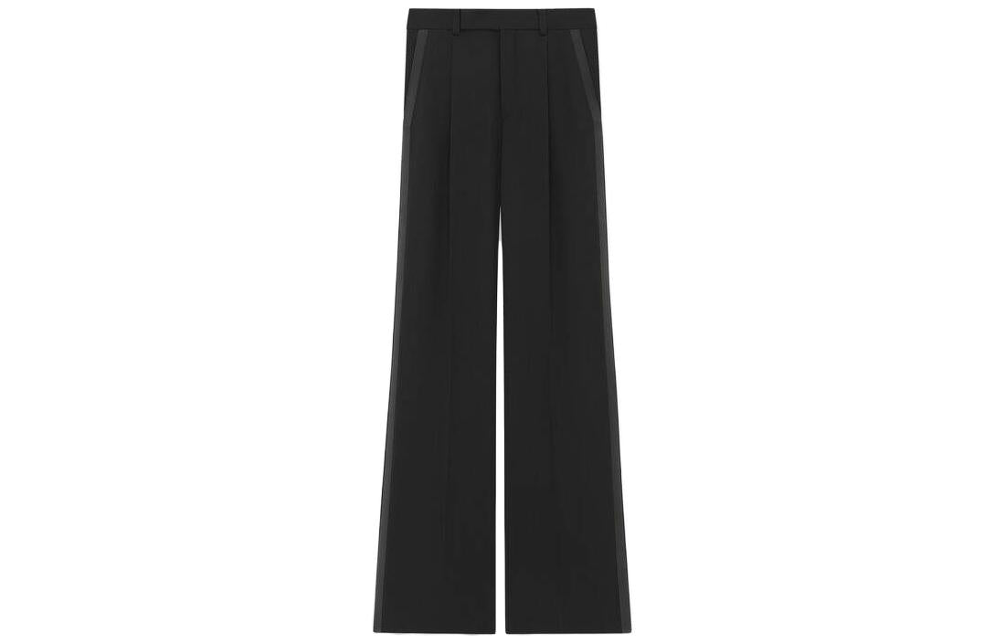 SAINT LAURENT Flared Tuxedo Trousers