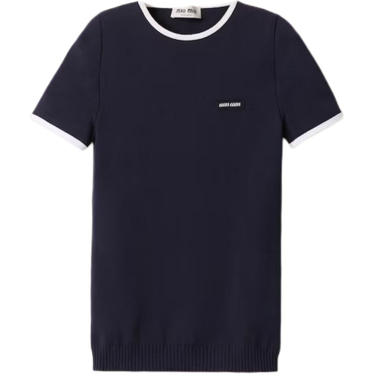 MIU MIU Regular T Shirt Women's Blue