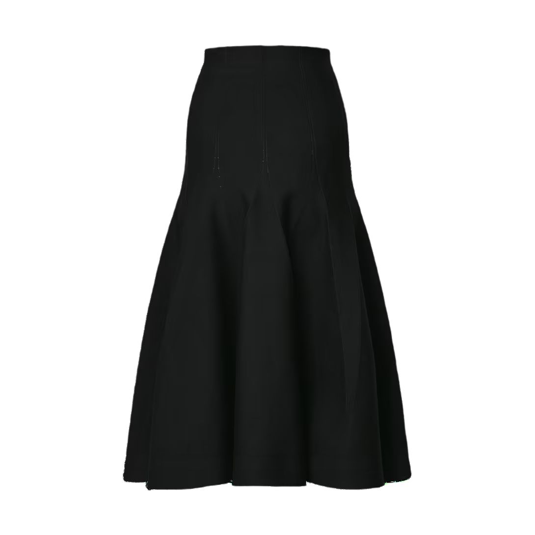 LOUIS VUITTON Godet Knit Skirt
