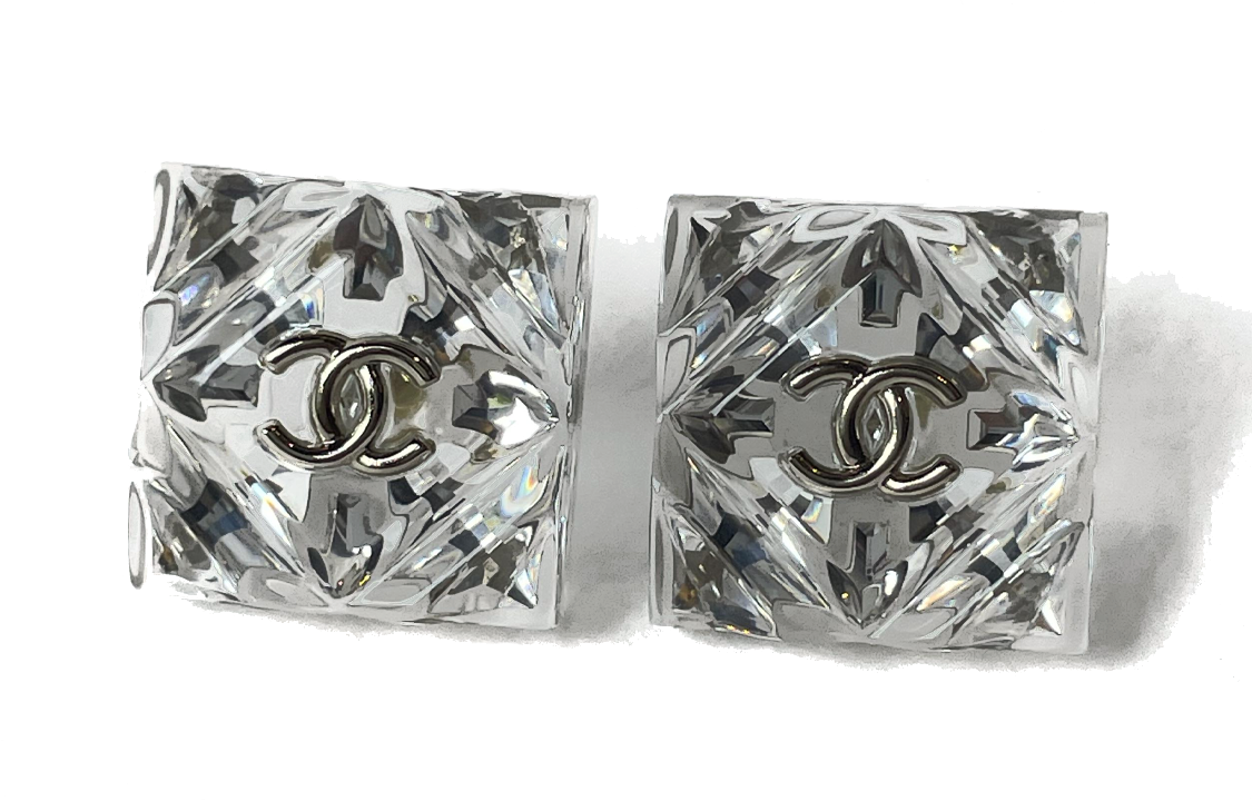 CHANEL Earrings Women's Gold