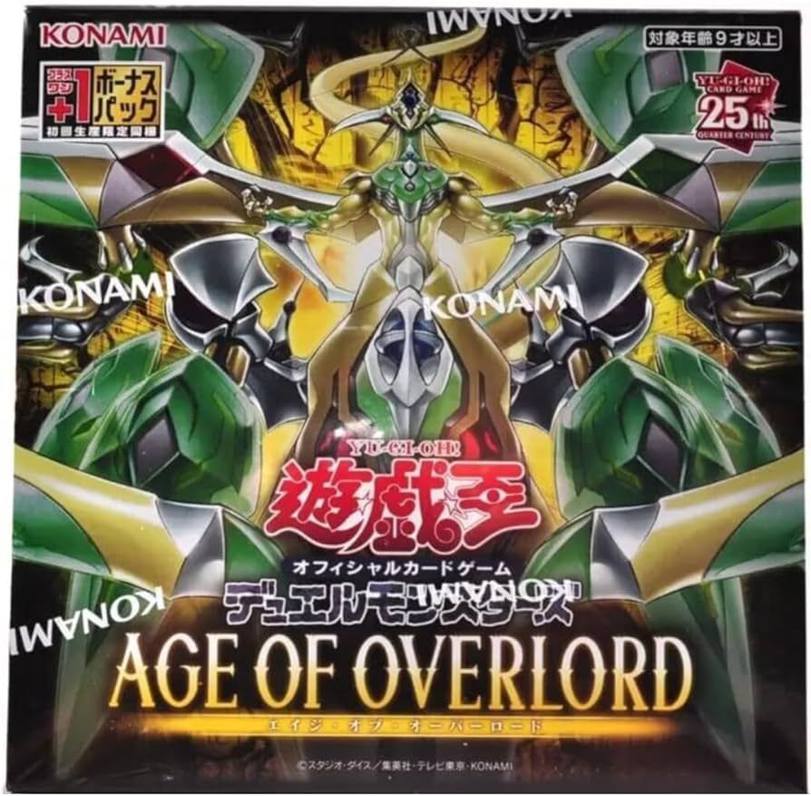 Yu-Gi-Oh! Official Card Game JP Duel Monsters Box 'Age Of Overlord Box +1 Bonus Pack' YGO-414-131228