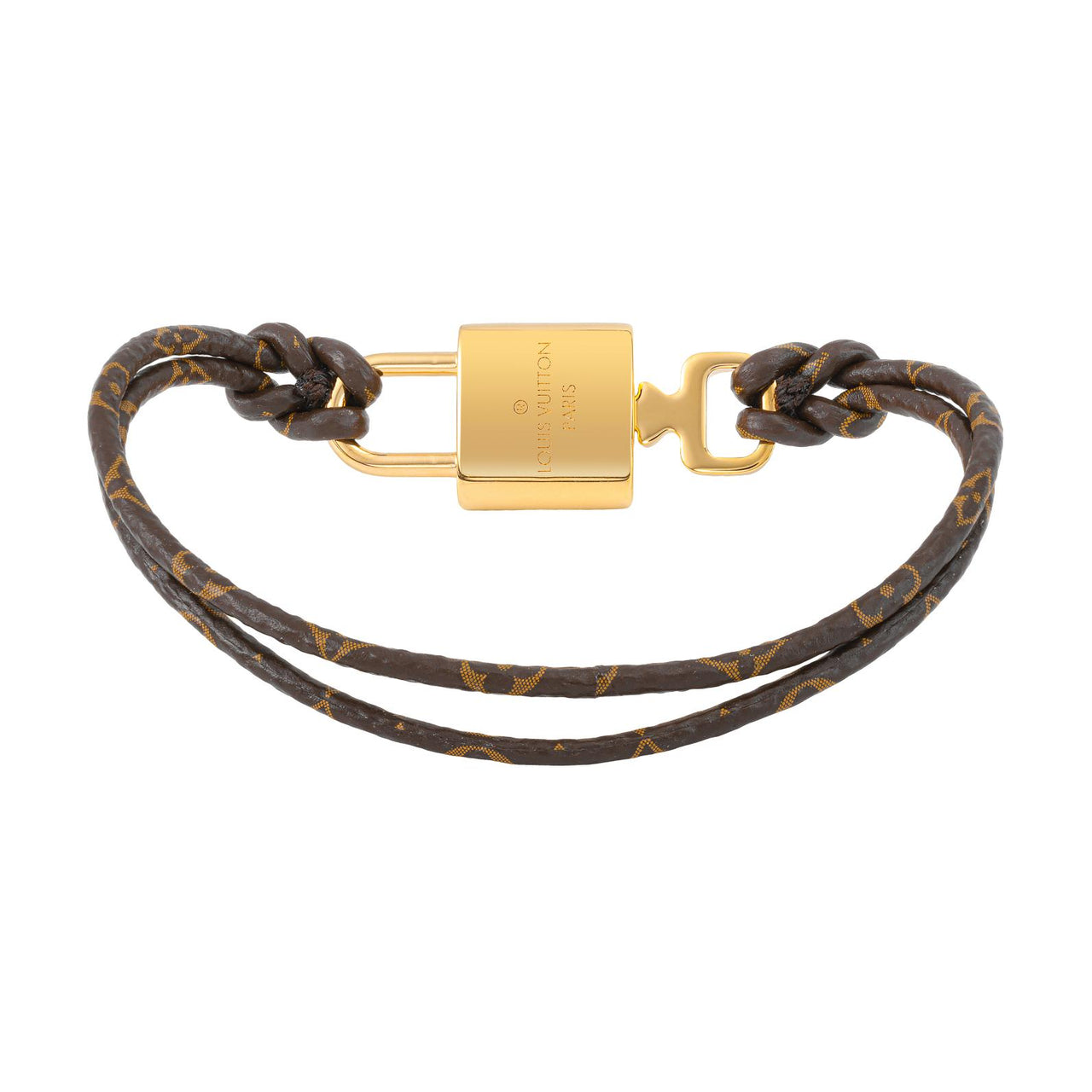 LOUIS VUITTON Metal Bracelets Unisex Gold