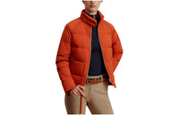 HERMES Down Jacket Women's Flame Orange