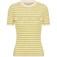 DIOR T-Shirts Women's Yellow