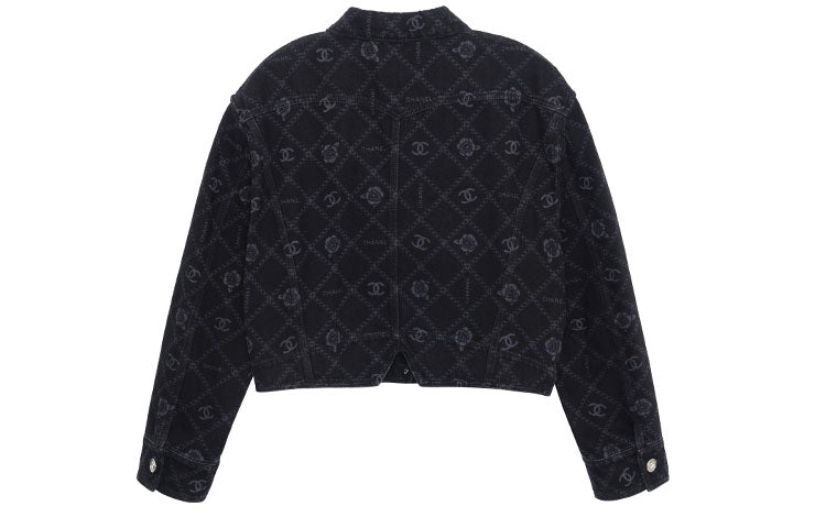 CHANEL 23 Spring And Summer 23A Denim Jacket Women's
