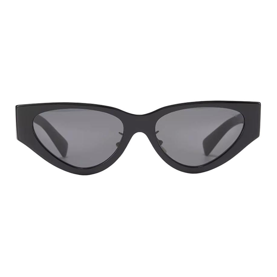 MIU MIU Plate Frame Injection Molding Metal Cat Eye Sunglasses Women's Multicolor