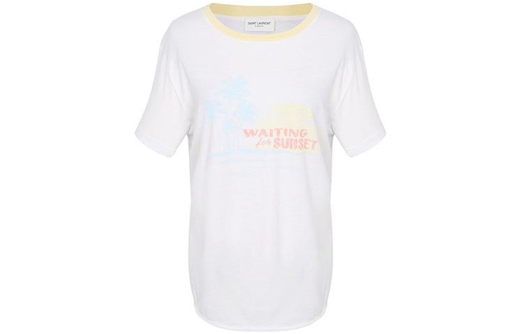SAINT LAURENT T-Shirts Women's White
