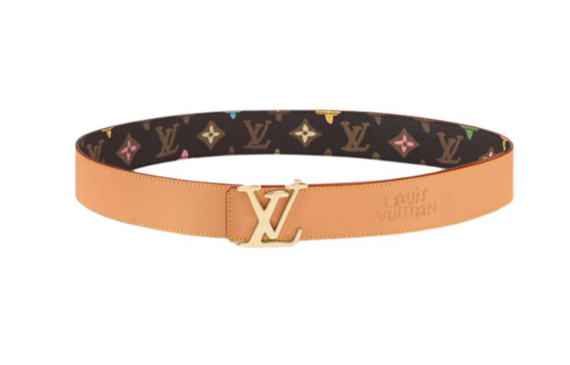 LOUIS VUITTON Lv Tag 40mm Reversible Belt