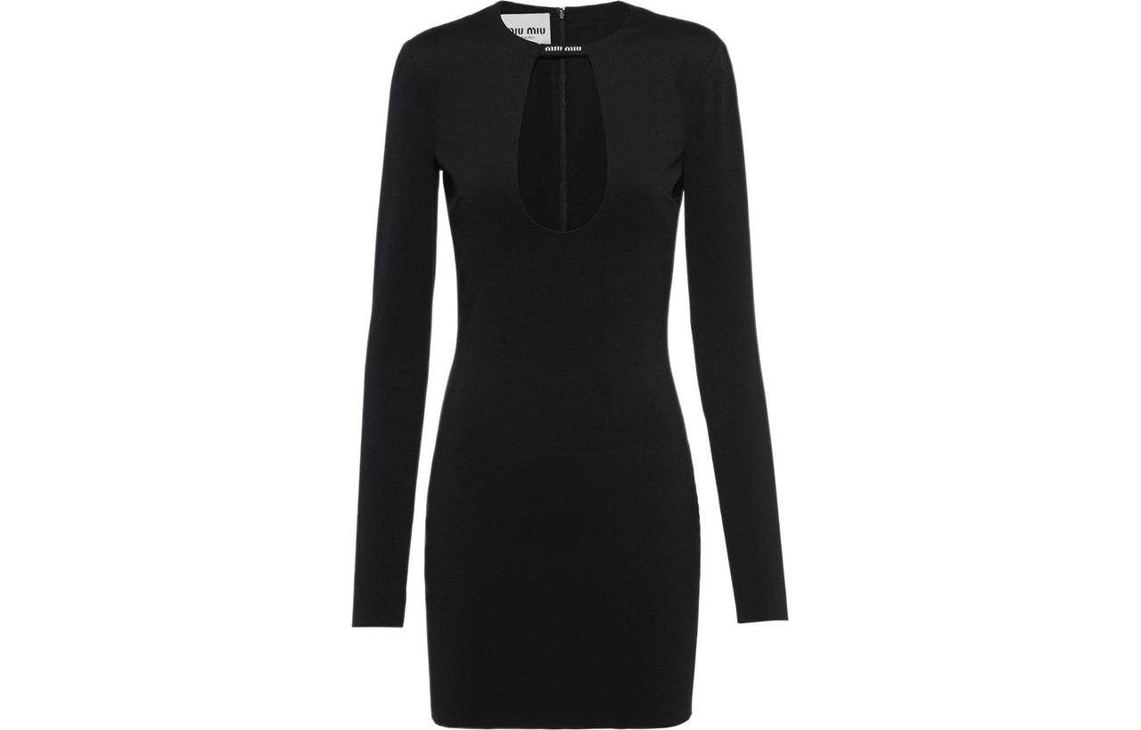 MIU MIU Cut out Mini Dress