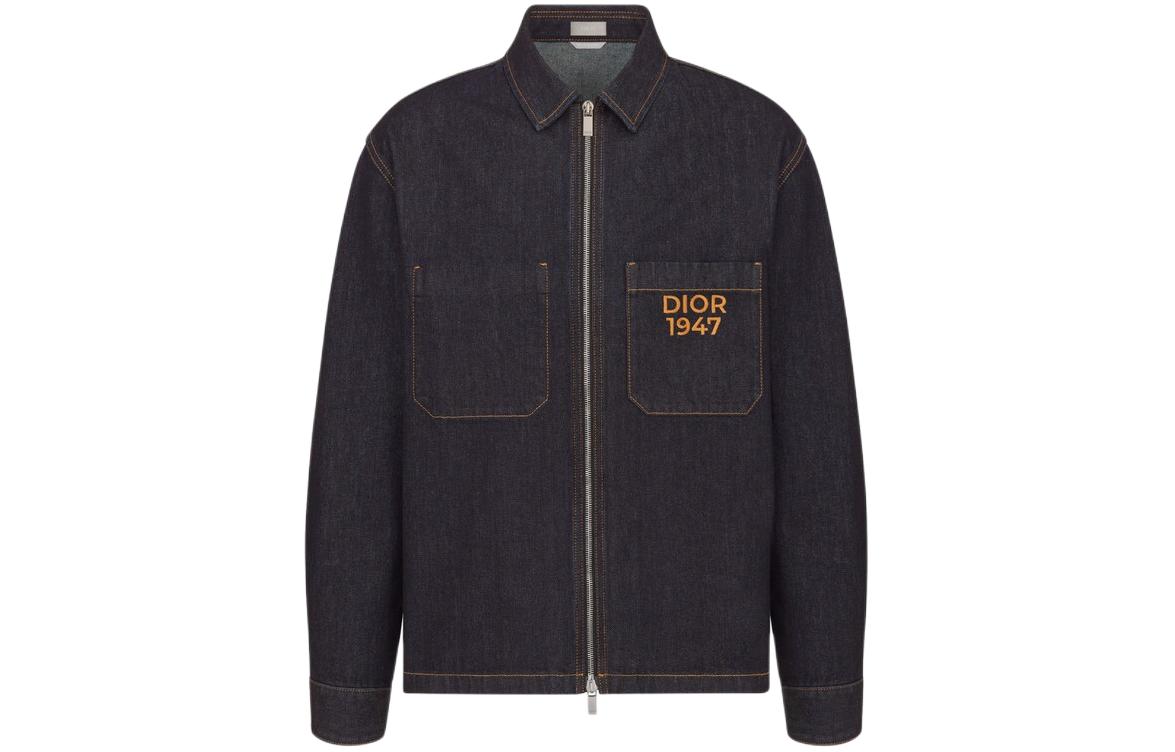 DIOR SS24 Denim Jacket Men's Blue