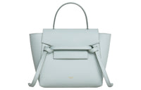 CELINE Grained Calfskin Catfish Bag Handbag Shoulder Bag Crossbody Bag Fanny Pack Women's Light Blue