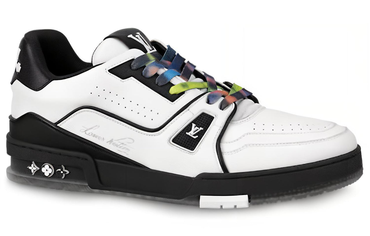 LOUIS VUITTON Lv Trainer Black White