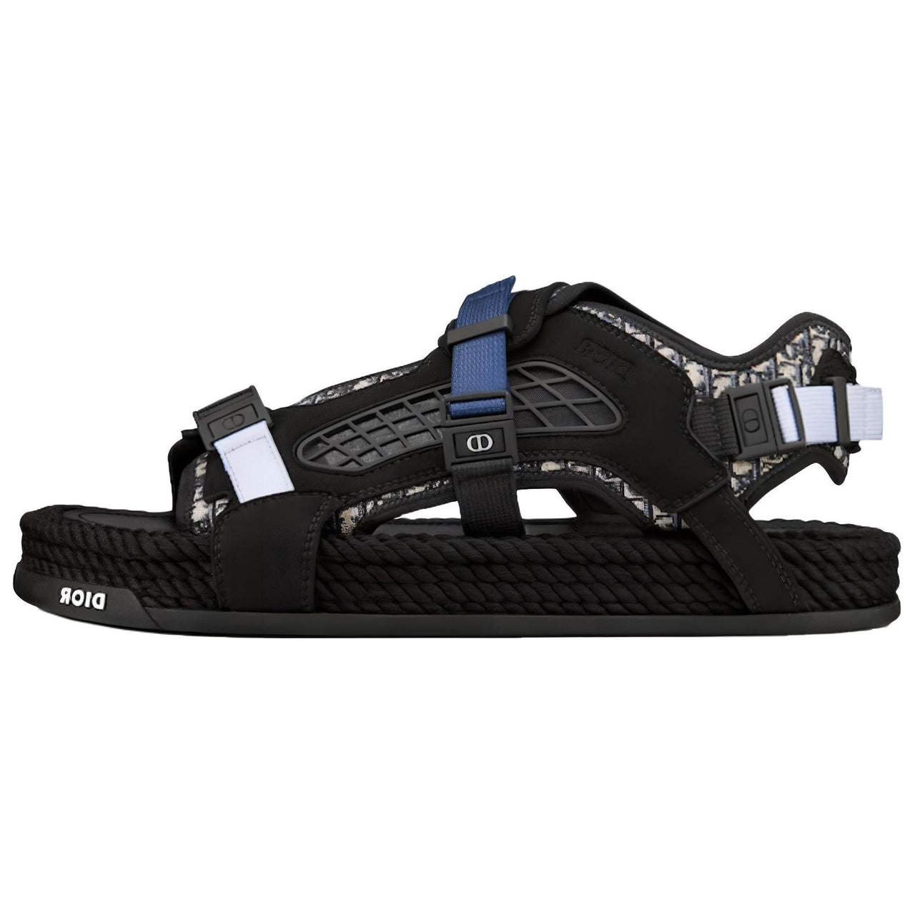 DIOR Atlas Sandal Black Suede