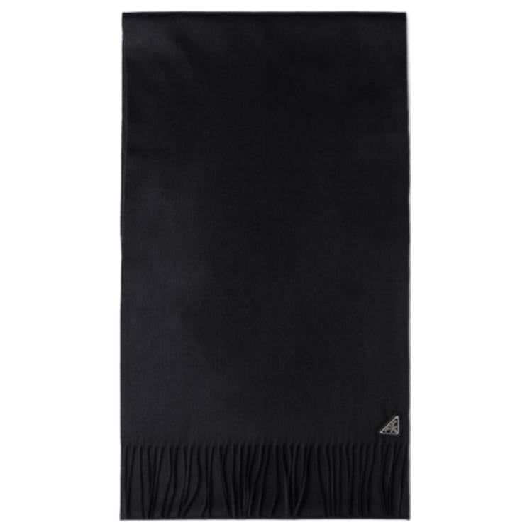 PRADA Triangle logo Scarf