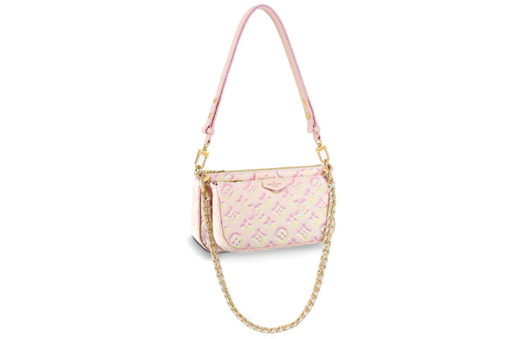 LOUIS VUITTON Multi Pochette Accessoires Light Pink