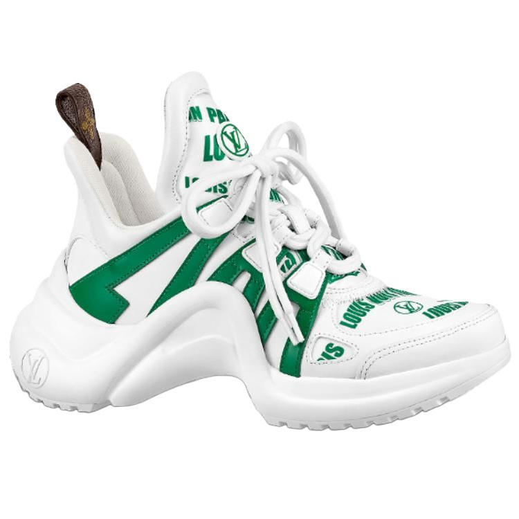 LOUIS VUITTON Archlight 1.0 Sneakers 'White Green' Women's