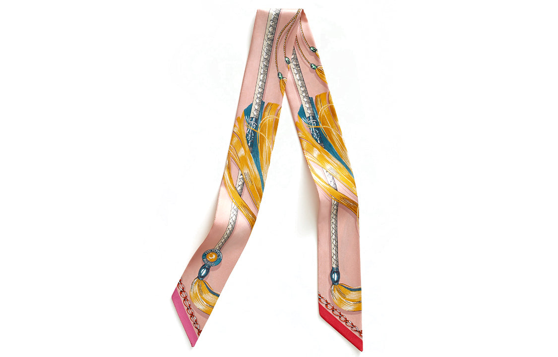 HERMES Silk Scarves Women's Multicolor