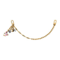 LOUIS VUITTON Takashi Murakami Village Co-Financing Metal Chain Bag Accessory Women's Gold