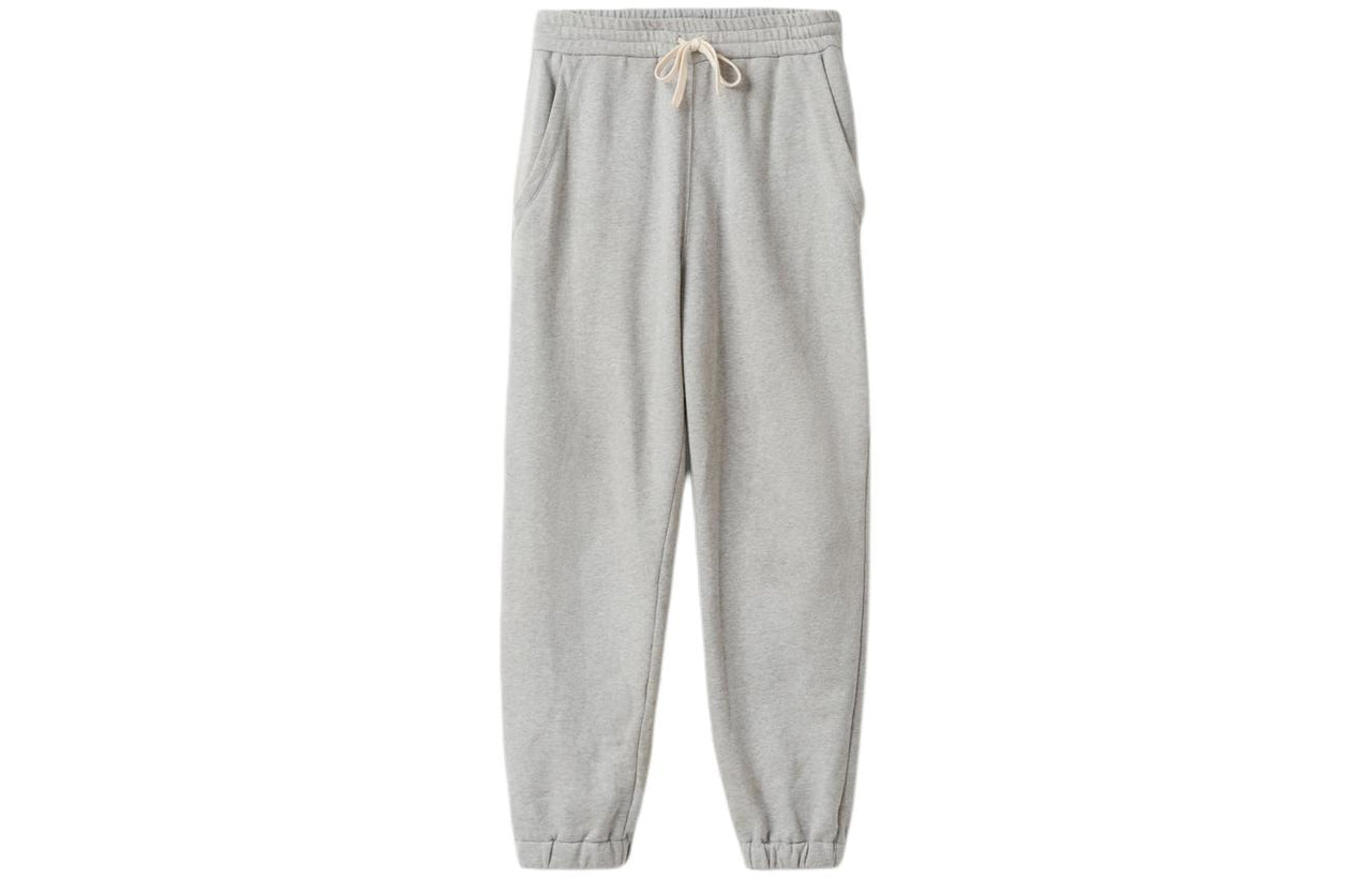 MIU MIU Knitted Sports Pants Women's Gray